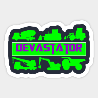 Devastator Sticker